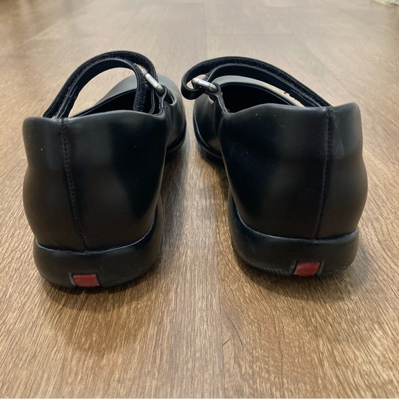 Vintage Prada Sport Mary Jane Flats Square Toe Y2K Style Leather Women’s Sz 37 - Picture 6 of 16